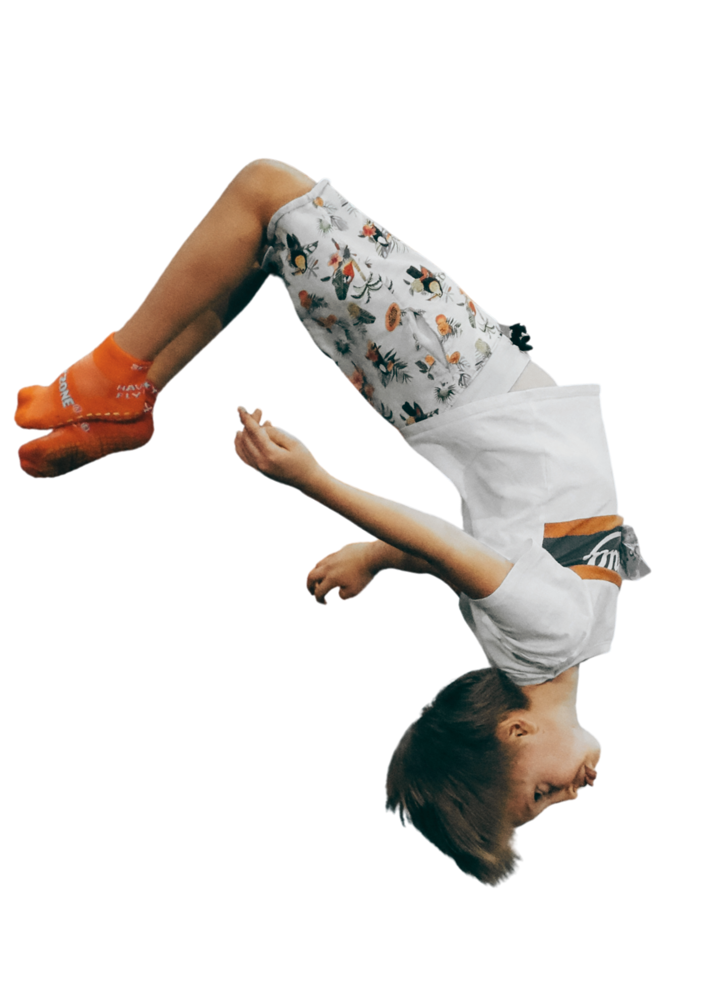 Back flip boy